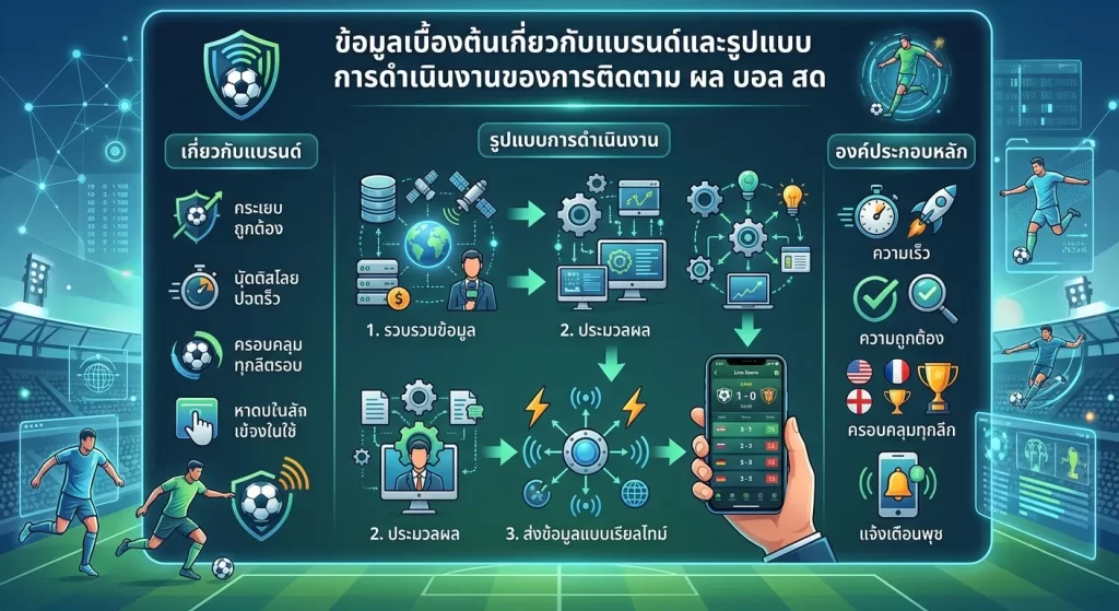 องค์ประกอบหลักในการติดตาม ผ ผล บอล สด